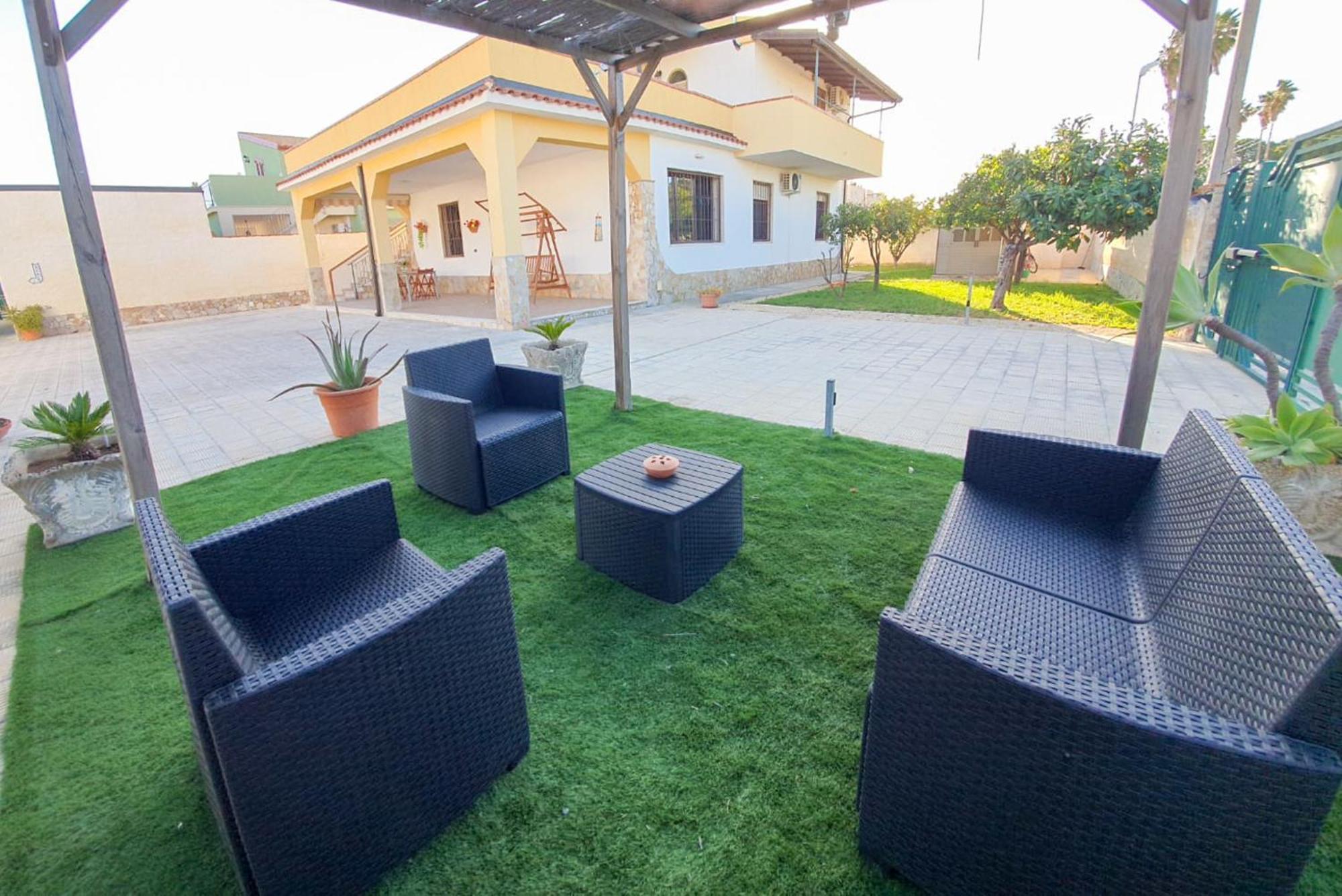 Villa La Sosta - 150M Dal Mare - Patio Privato E Areal Relax Arenella  Kültér fotó